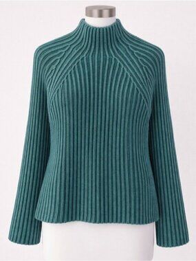 Kate & Sam Bell Sleeve Chunky Knit Sweater